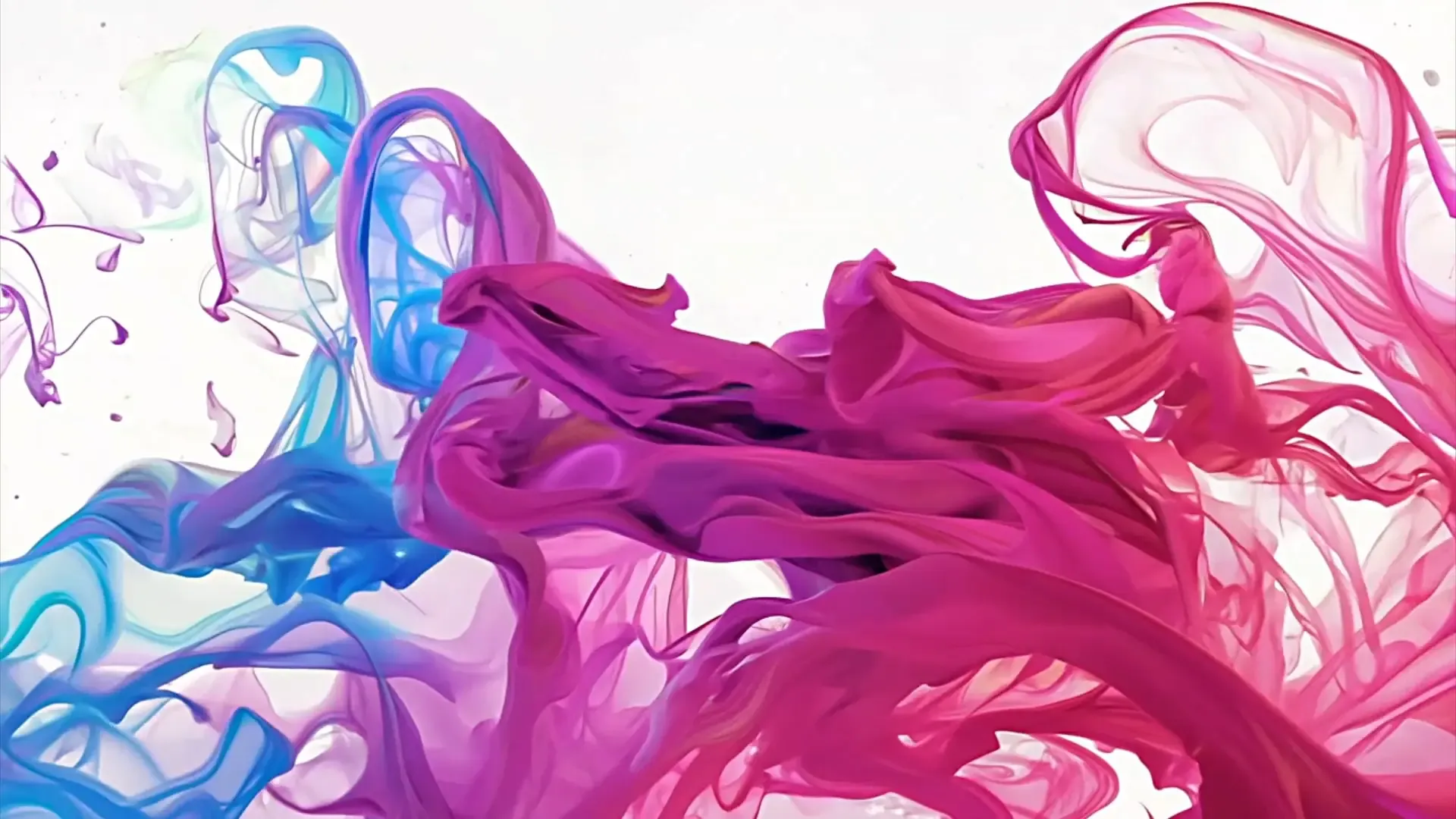 Colorful Liquid Swirl Overlay for Beauty Product Videos